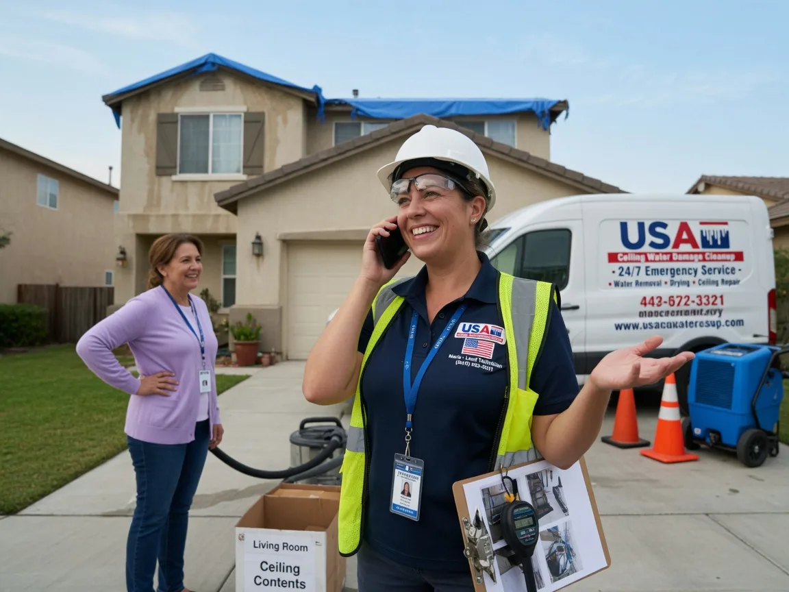 Ceiling Water Damage Restoration Creston, CA FAQs